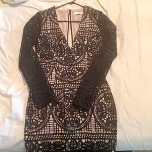 DO+BE Black&Nude Dress